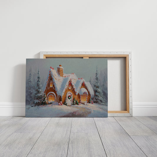 A Cottage Wrapped in Sugar Frosting