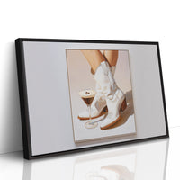 White Boots Raise A Toast