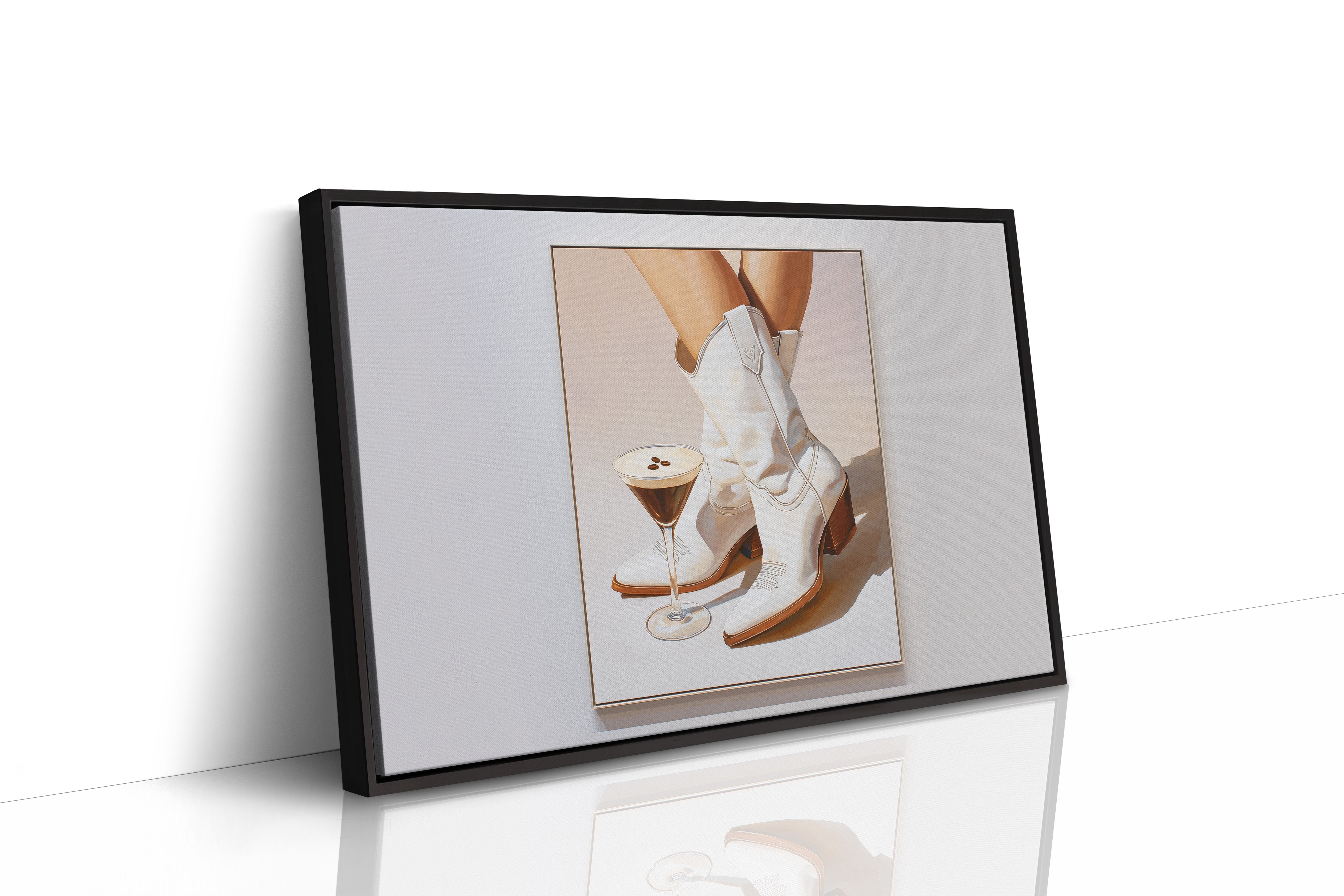 White Boots Raise A Toast