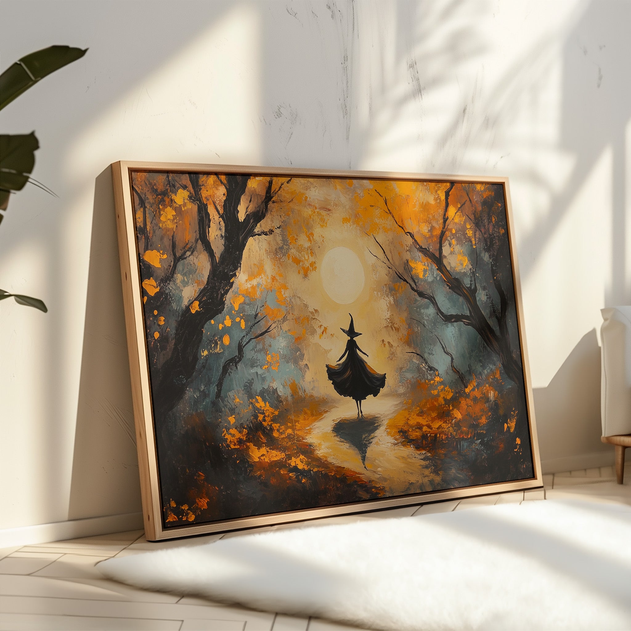 Autumn Moon Casts Magic Spells