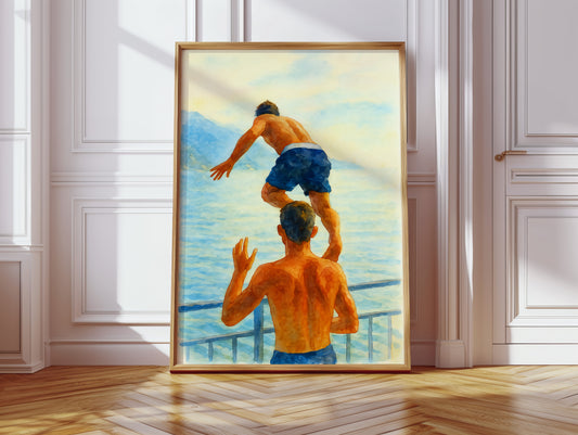 Summer Leaps Into Ocean Blue
