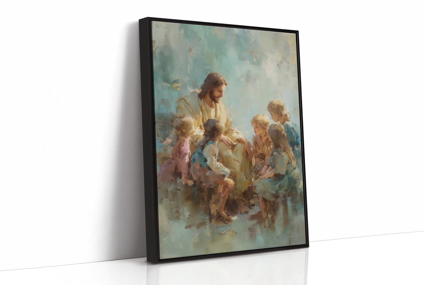 Gentle Teacher Amid Turquoise Haze