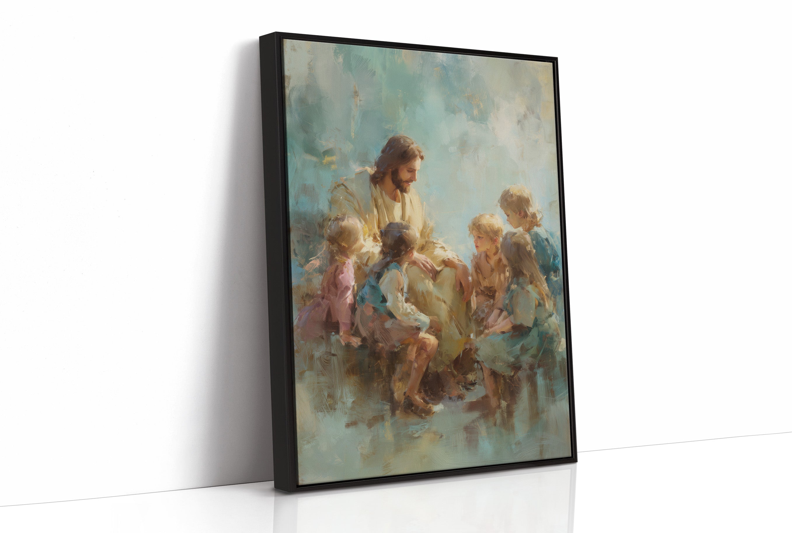 Gentle Teacher Amid Turquoise Haze