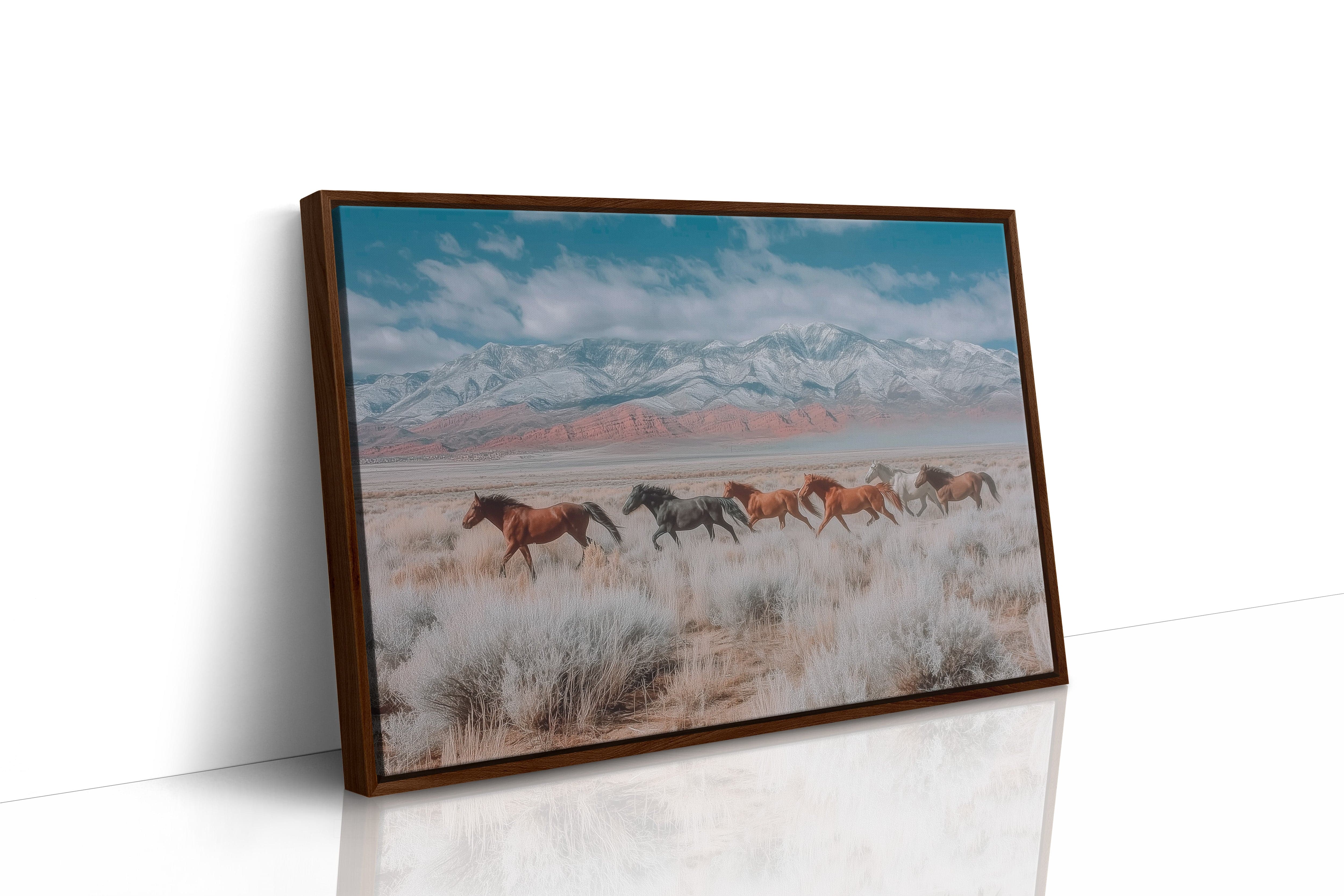 Wild Hearts Race Against Snow Peaks