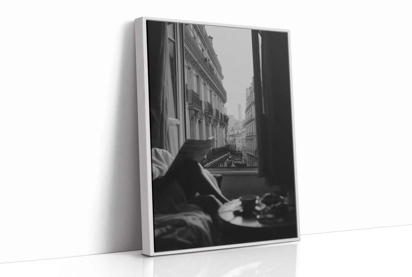 Parisian Reverie: Window to the Eiffel