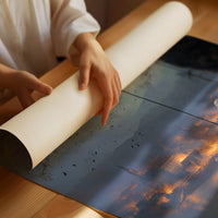 Midnight Swing Above Glowing Harbor