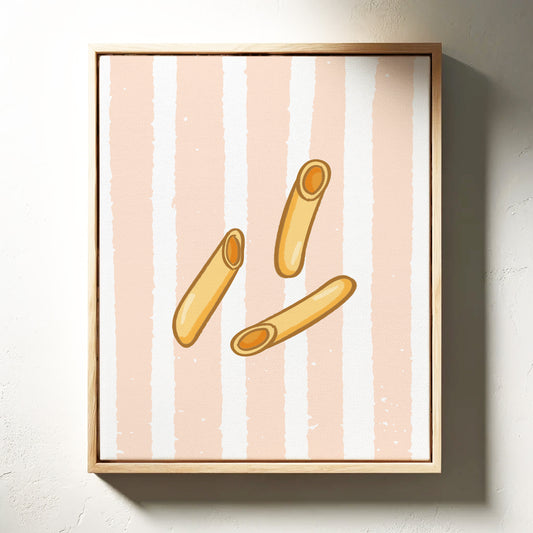 Breadsticks Dance On Blush Stripes