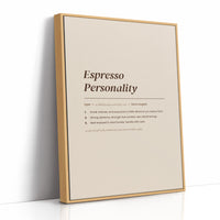 Espresso Personality