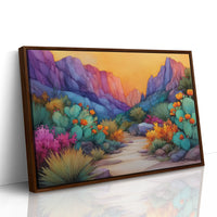 Cactus Blooms Paint Desert Rainbows