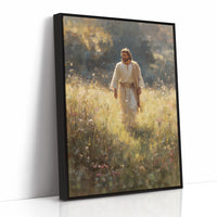 Radiant Path Through Golden Meadow