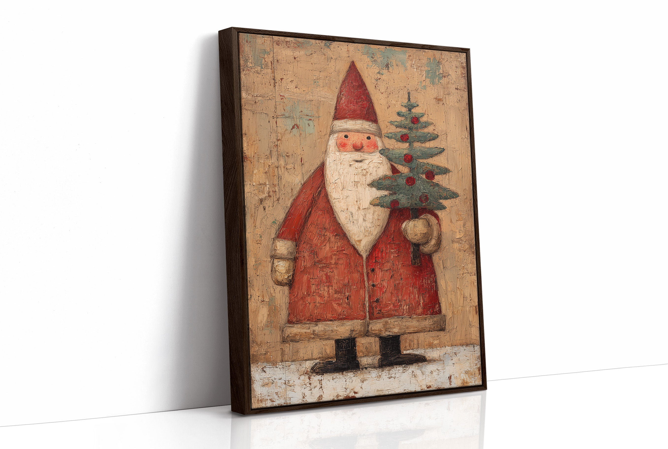 Old World Santa Brings Simple Joy