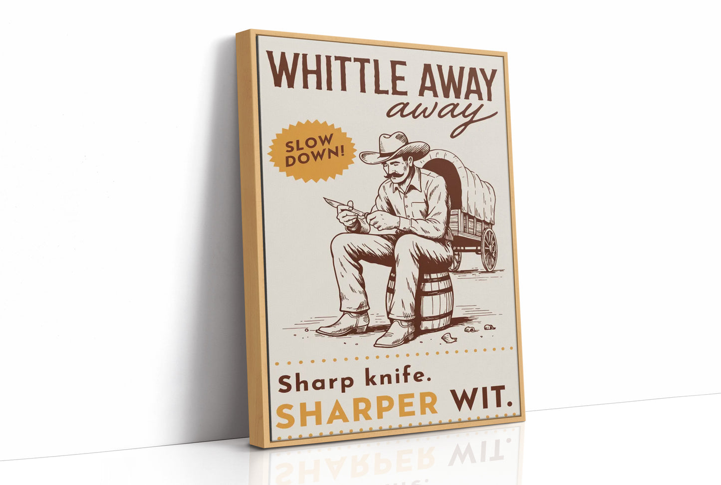 Whittle Away, Sharper Wit