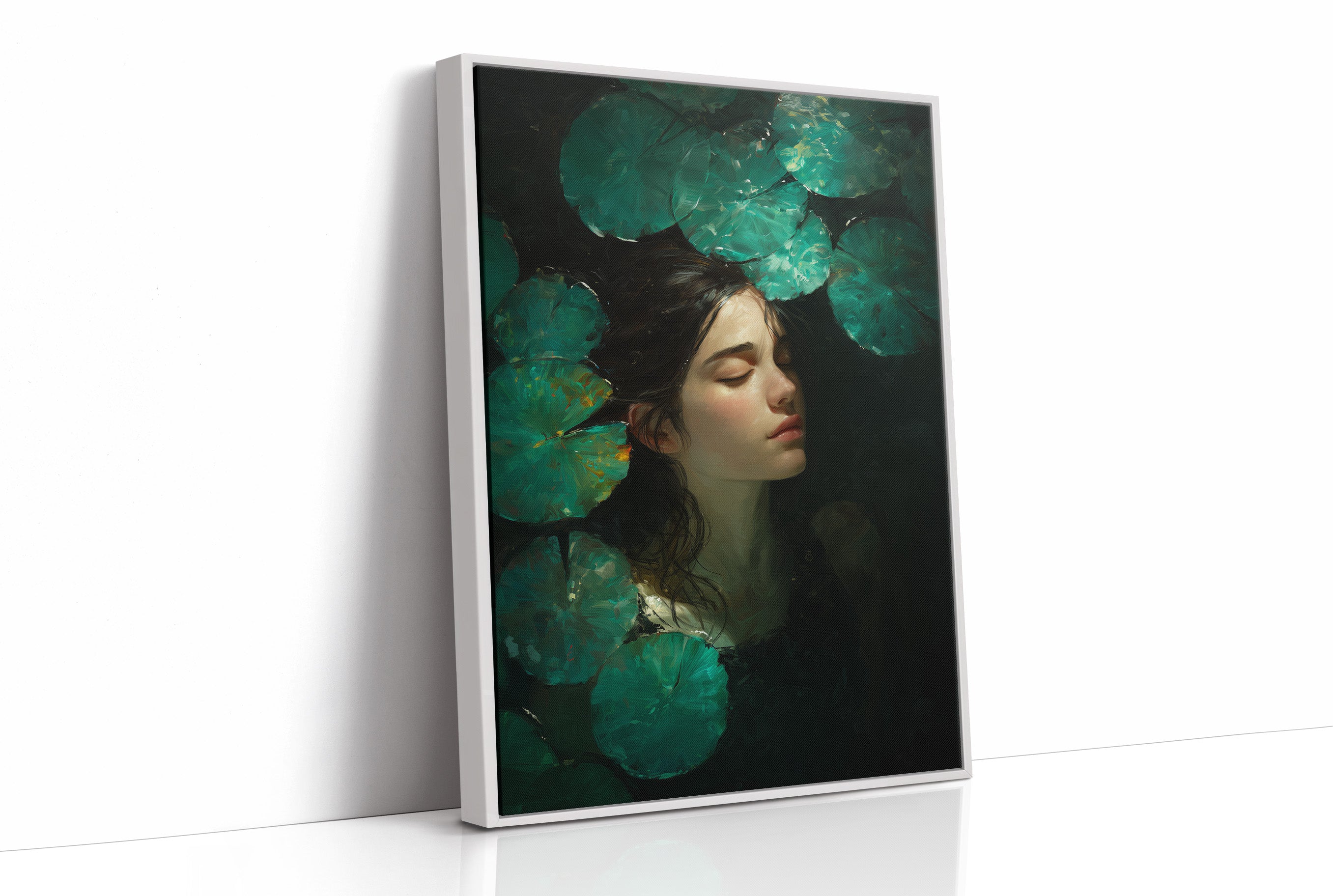 Between Stillness And Jade Waters