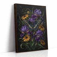 Swallowtail in the Iris Bed