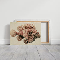 Lionfish in Antique Sepia
