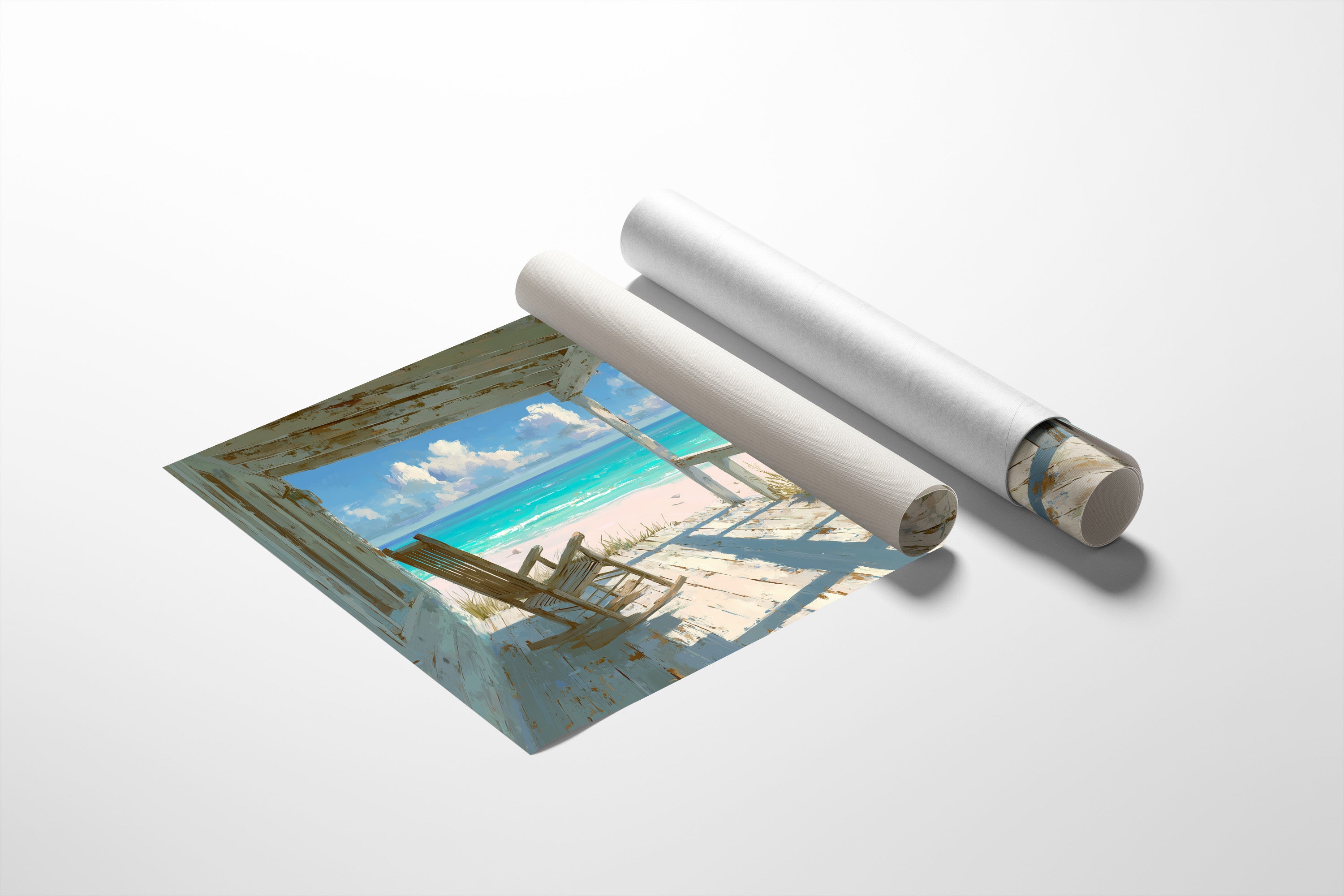 Seaside Porch Beckons Turquoise Waters