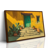 Cactus Guards The Turquoise Door