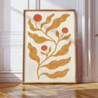 Golden Leaves Hold Coral Stories