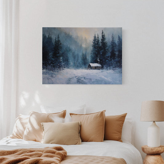 Solitude Sleeps In Winter's Light