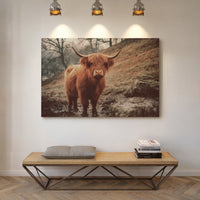 Highland Morning Mist And Stone