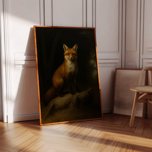 Fox of the Forest at Dusk
