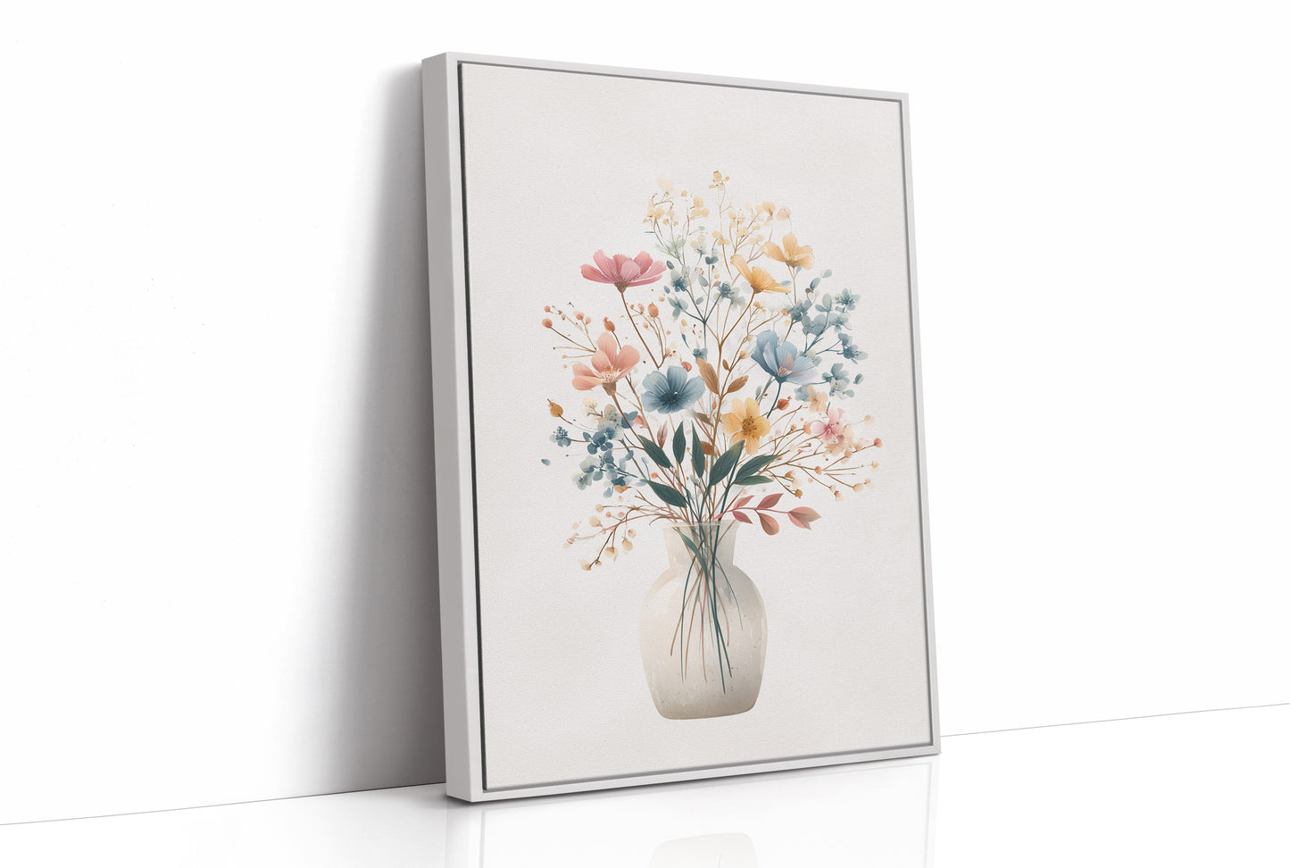 Whispered Symphony of Pastel Blooms