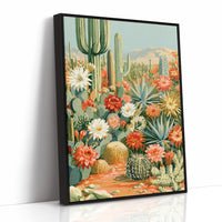 Desert Vista: Blooming Oasis