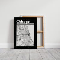 Chicago, Mapped in Black