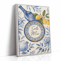 Sole Mio Tablescape (Blue & White)