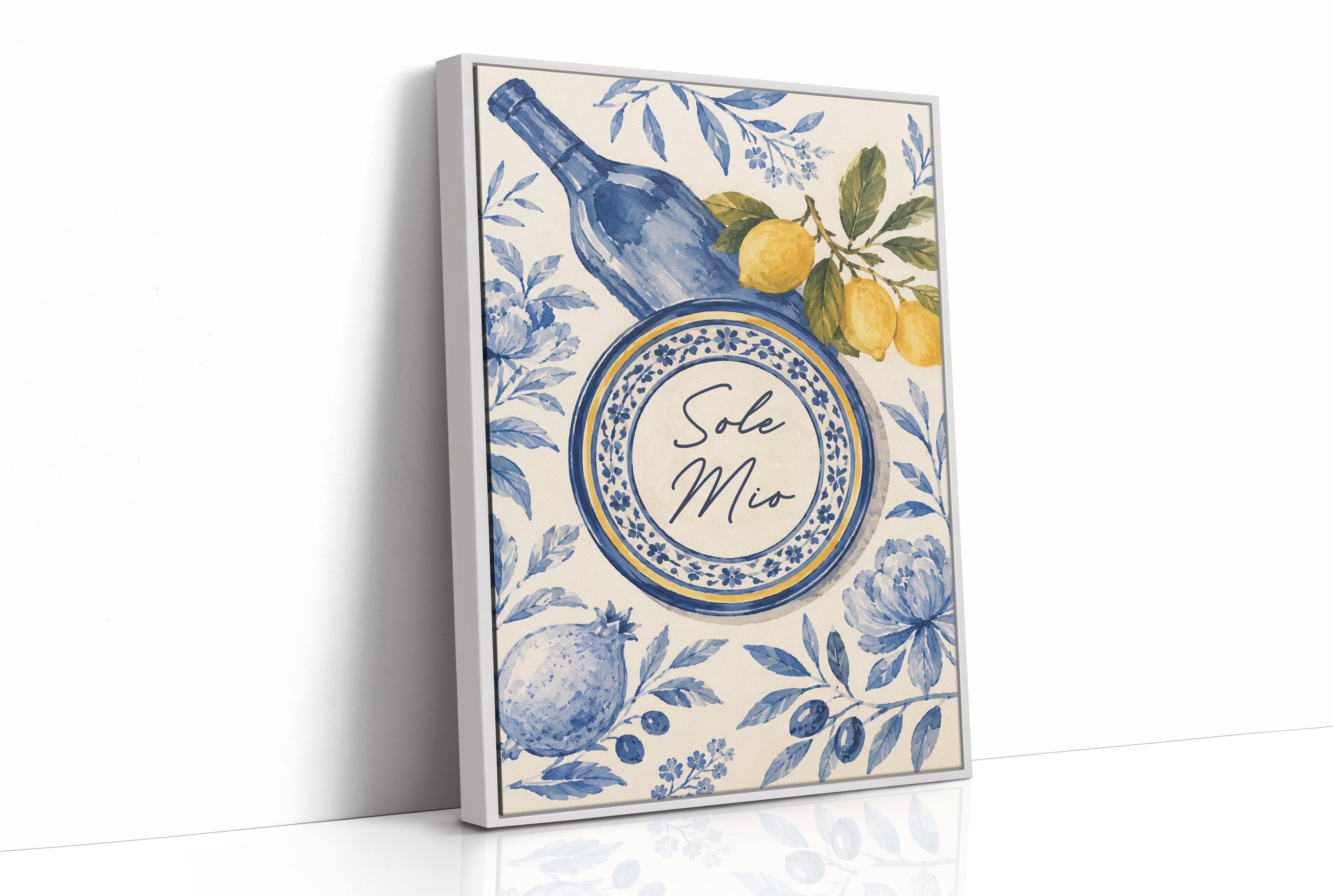 Sole Mio Tablescape (Blue & White)