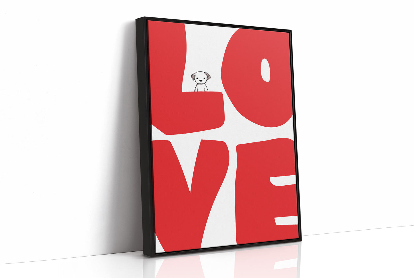 Puppy Love in the Typography of Affection