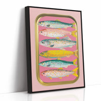 Sardines On A Pink Tin
