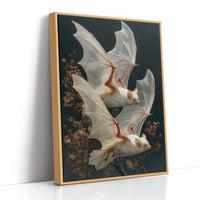 Ghost Wings at the Dried Branch