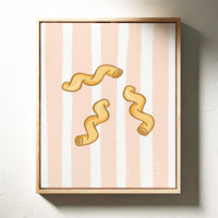 Pasta Dances Through Blush Stripes