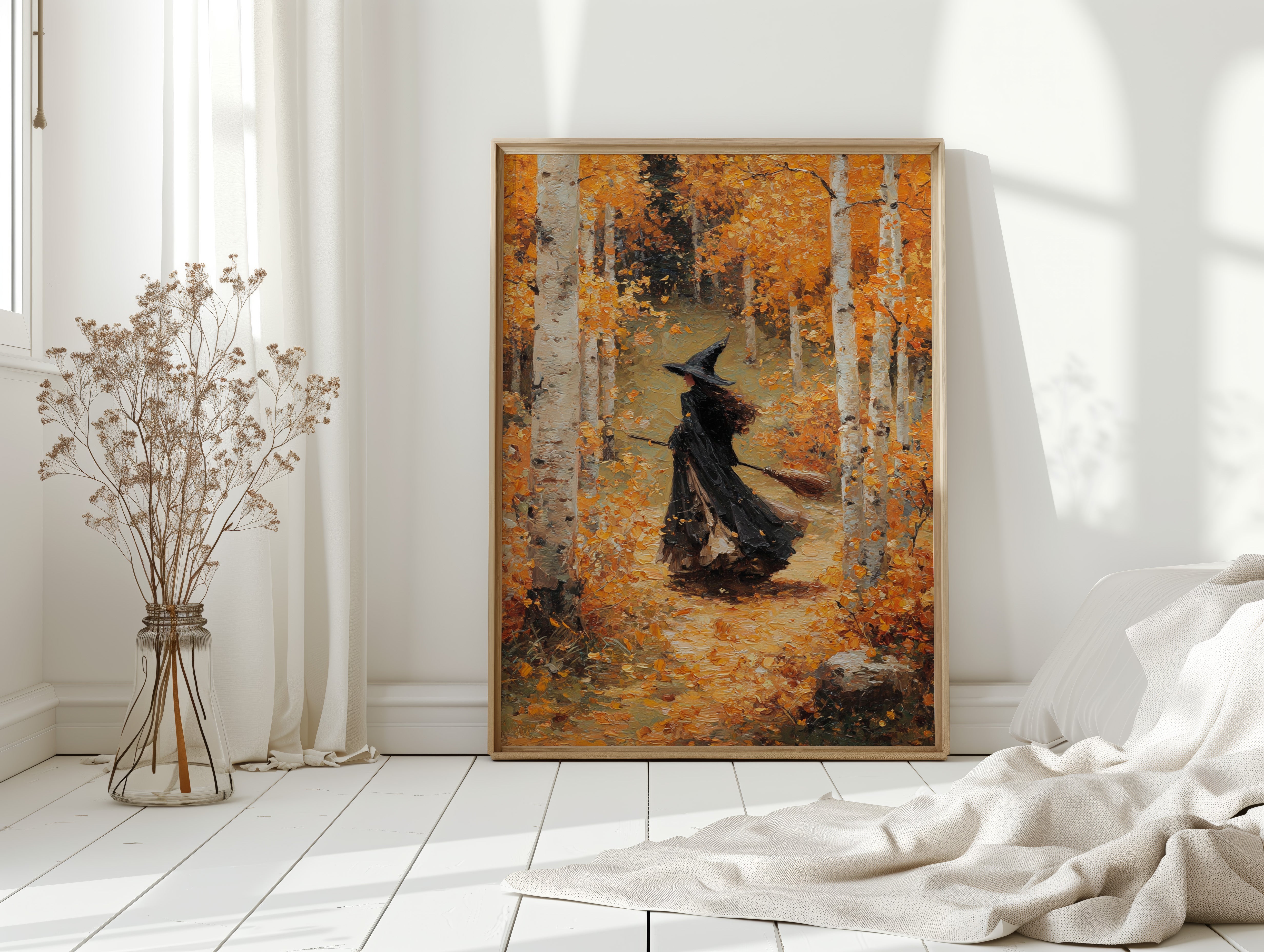 Through Golden Leaves She Dances
