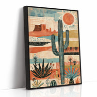 Mid-Century Desert: Saguaro Sun