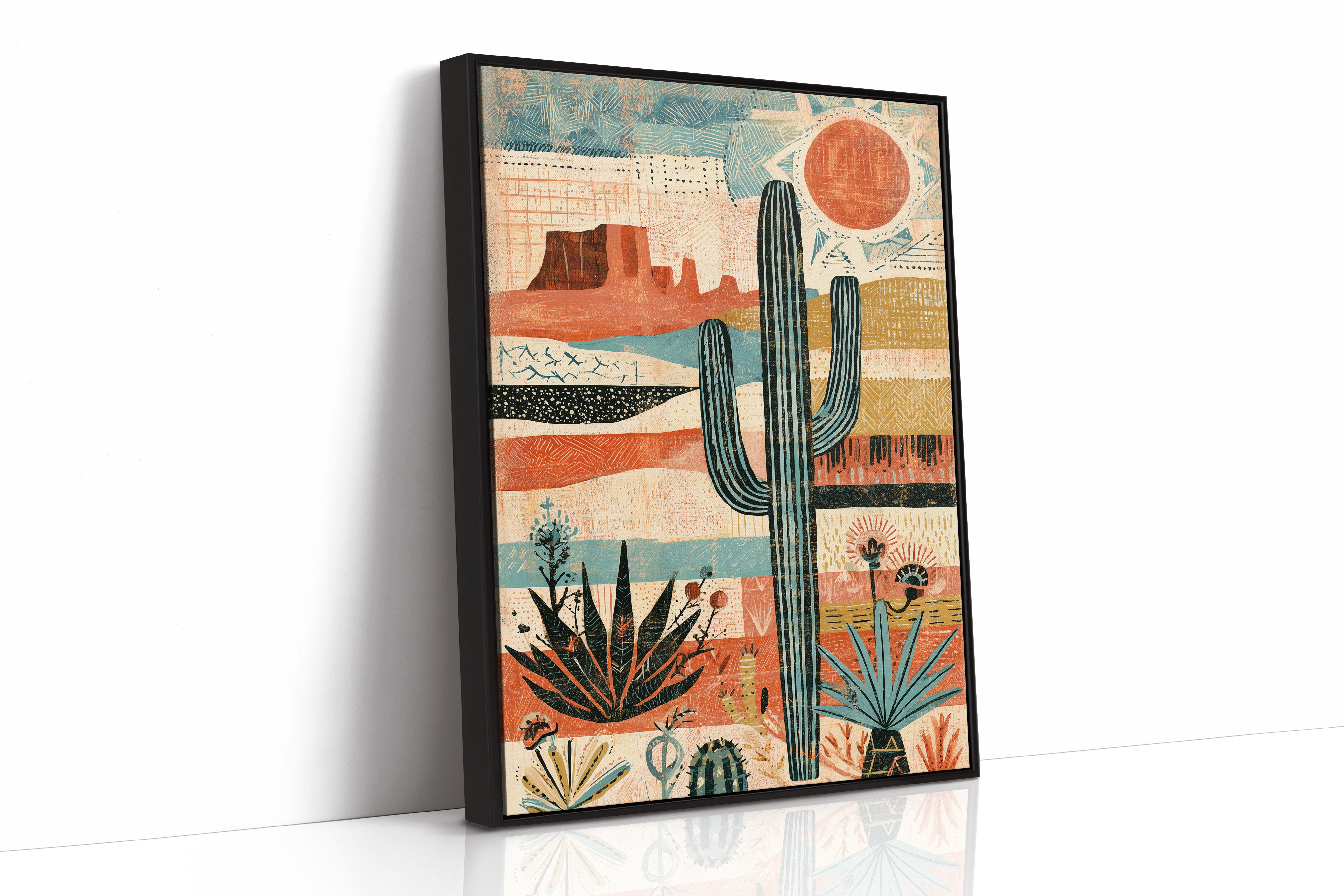 Mid-Century Desert: Saguaro Sun