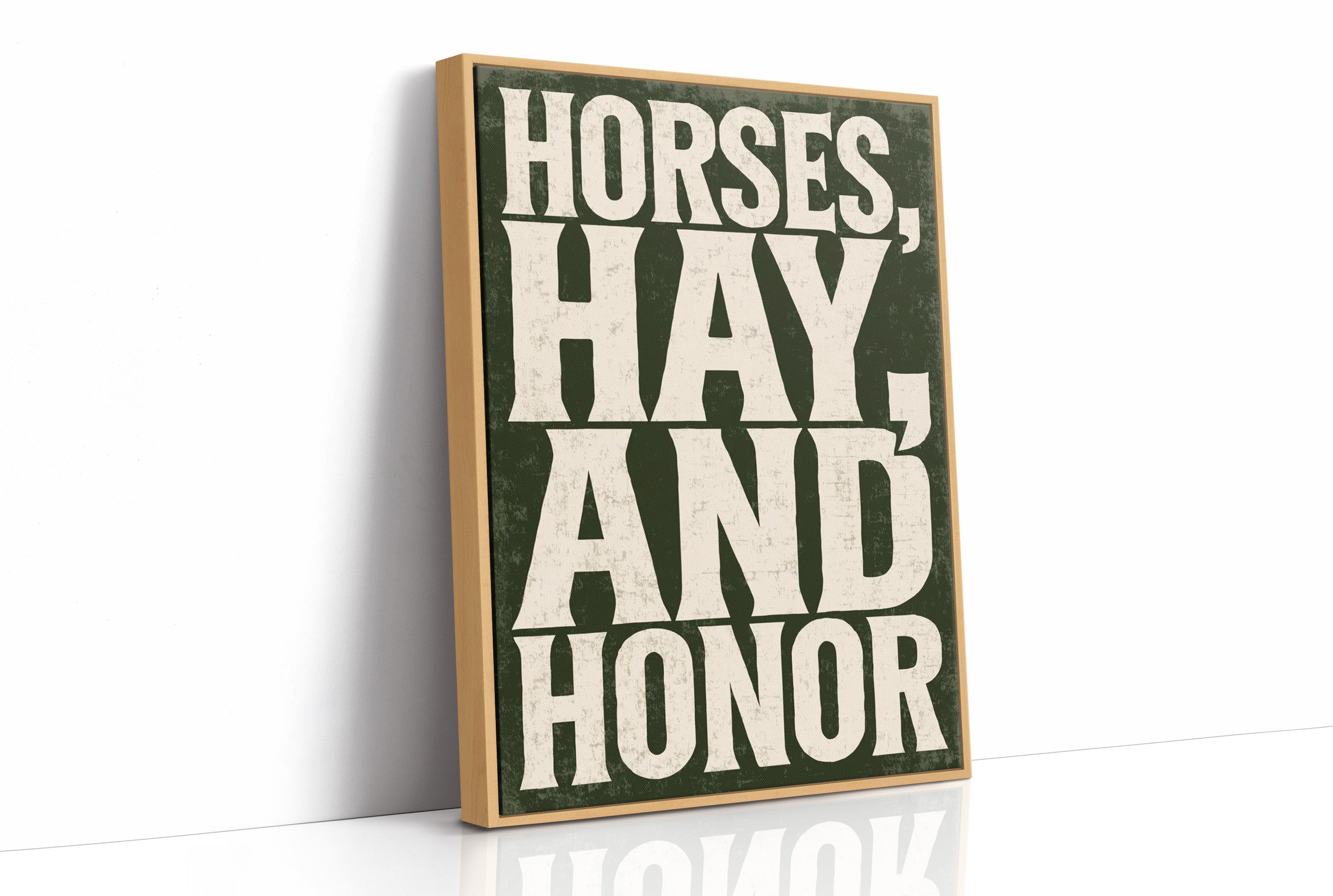 Horses, Hay, and Honor