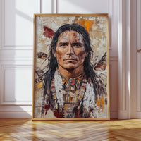 Spirit of the Plains Warrior Portrait