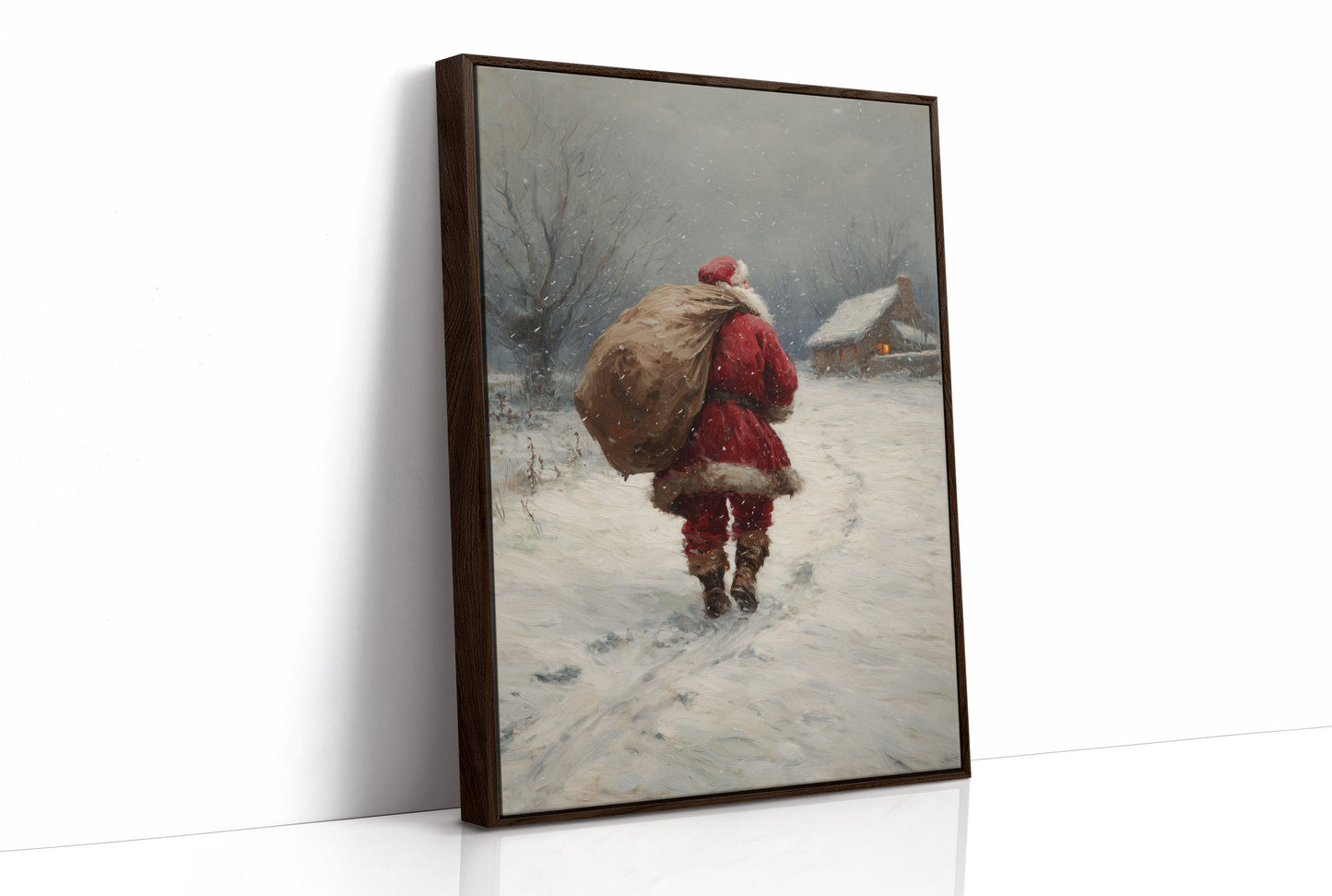 Snow Falls Soft On Christmas Eve