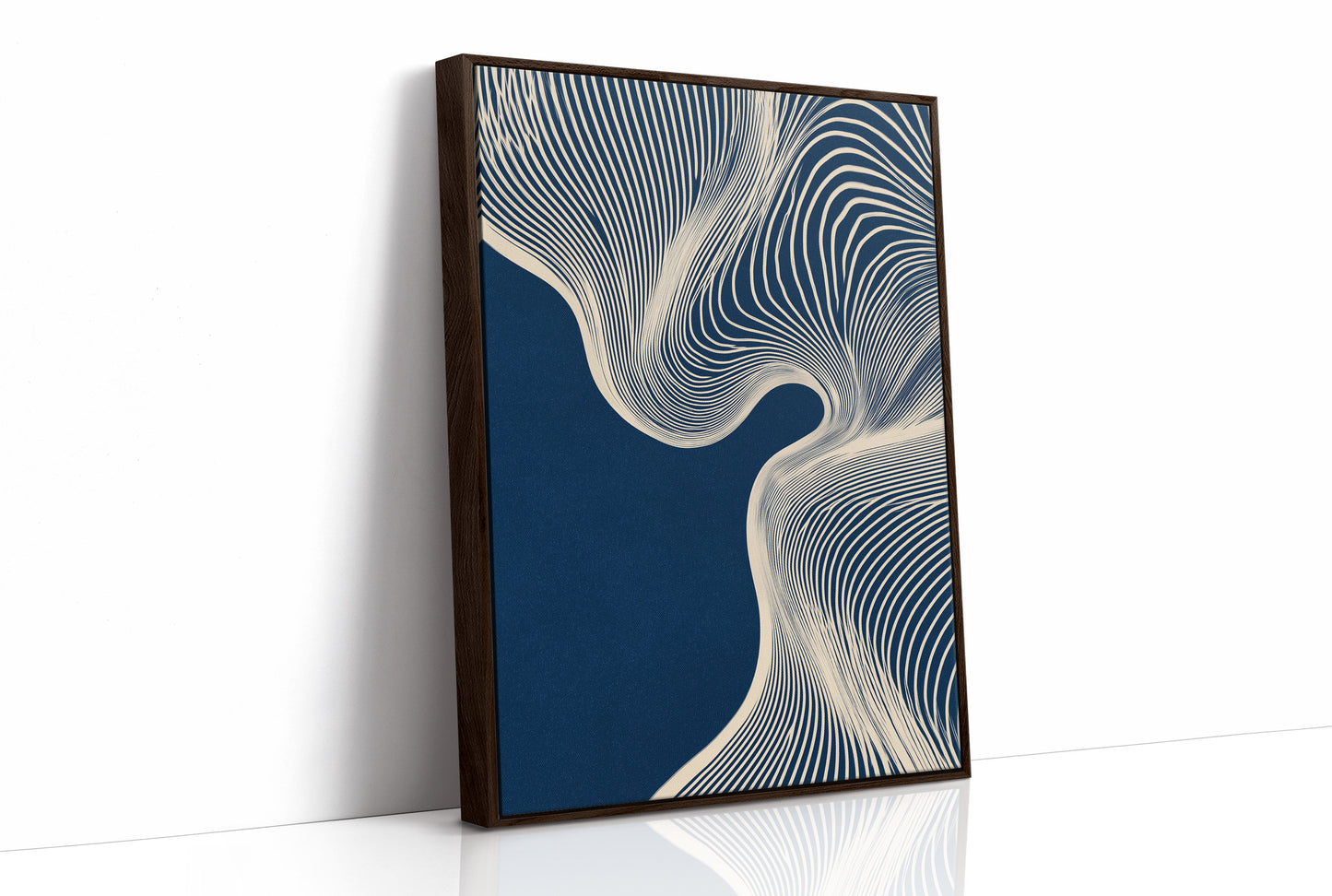 Currents Beneath Indigo Silence
