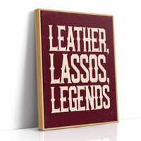 Leather, Lassos, Legends