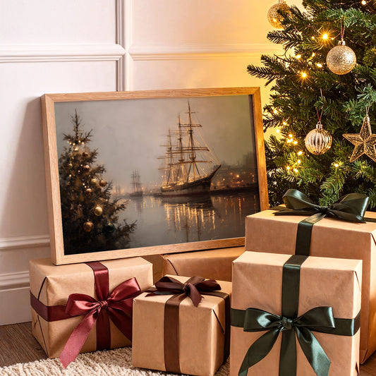 The Fleet Slept Under Holiday Lights