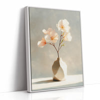Delicate Blossoms in Blush and Cream