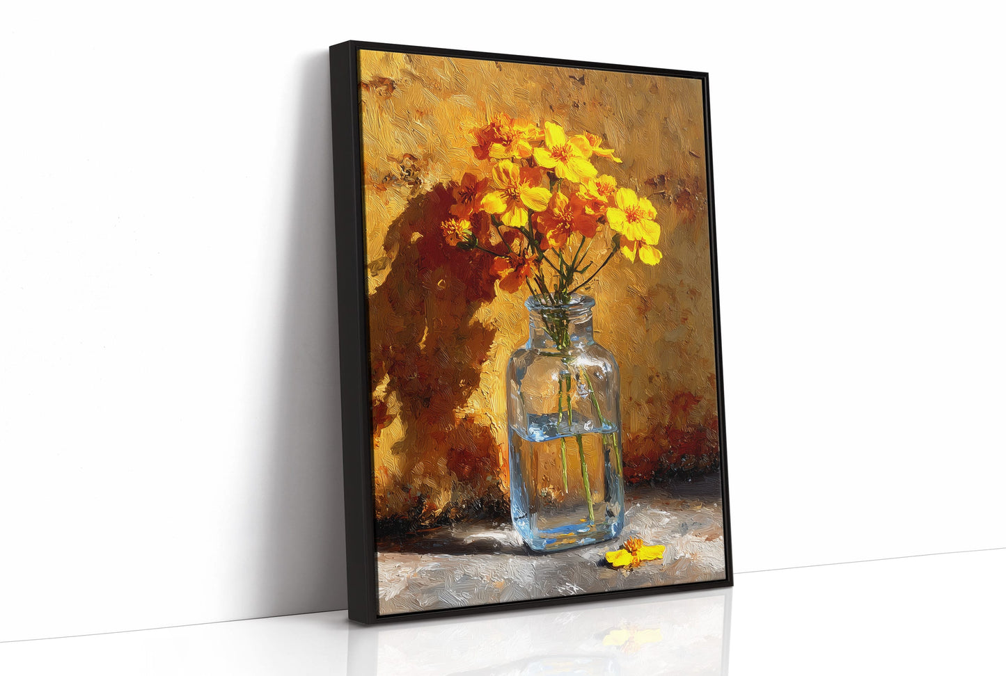 Afternoon Sun in a Glass Bottle