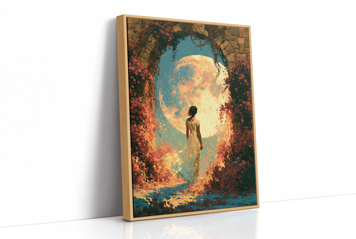 Threshold of Falling Light