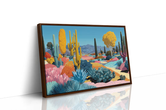 Saguaros Dance In Rainbow Valleys