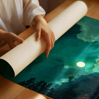 Jade Moons Cast Midnight Reflections