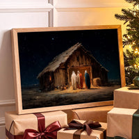 Starlit Manger Beckons Through Time