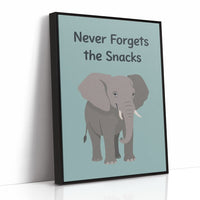 Never Forgets the Snacks